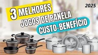 Os melhores jogos de panelas custo benefício em 2025/jogo de panela bom e barato em 2025