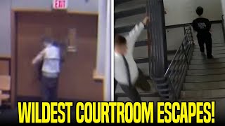 WILDEST Courtroom Escapes OF ALL TIME I Courtroom Fire