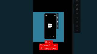 Flutter Animations | Size transition Animation #shorts