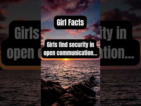 Girls find security in open communication...