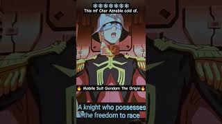 🔥Char Aznable🔥 is one of the best written characters in anime 🔥Mobile Suit Gundam The Origin🔥