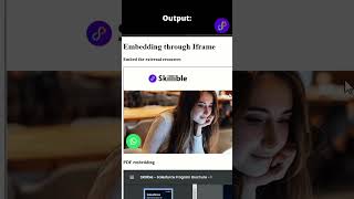 Embed Tags in HTML