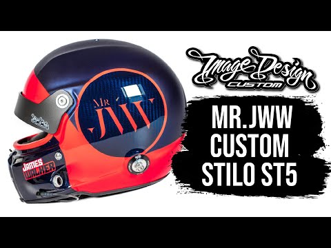 Painting Mr JWW's FIRST Custom Helmet!! // Image Design Custom