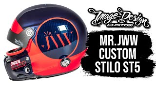 Painting Mr JWW's FIRST Custom Helmet!! // Image Design Custom