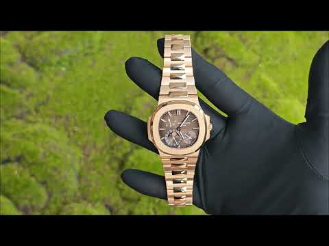 Customized Patek Philippe 5712R with 18K Pure Gold and Optimal Replacement Parts