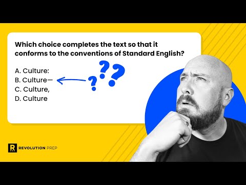 What does a dash do | Digital SAT