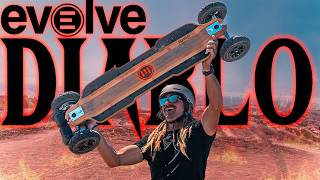 THE BEST ELECTRIC SKATEBOARD EVER?!  Evolve Skateboards Diablo