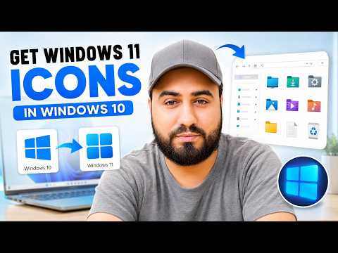 How To Get Windows 11 Icons in Windows 10 😍 | how to change windows 10 icon theme