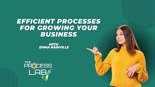 #9 Efficient Processes for Growing Your Business | The Process Lab Podcast