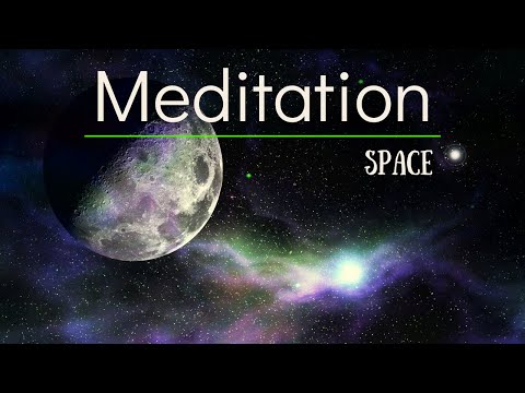 Mindfulness Meditation - Anxiety Meditation - Space - Relaxing Music