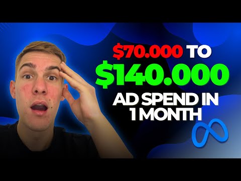 From $70.000 to $140.000 Meta ad spend in 1 month
