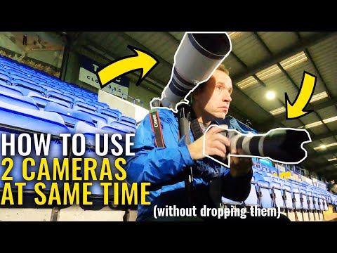 How to use two cameras at same time | Sports photography tips