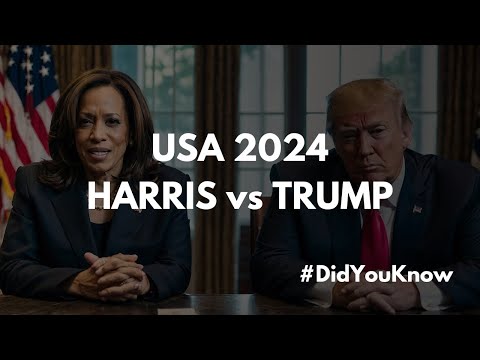 2024 US Presidential Election: Harris vs Trump - Who's Leading the Race? #DidYouKnow