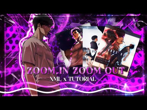 ZOOM IN ZOOM OUT EDIT XML||DAY ONE OF LEARNING ALIGHT MOTION#editingtutorial #alightmotionamv #viral