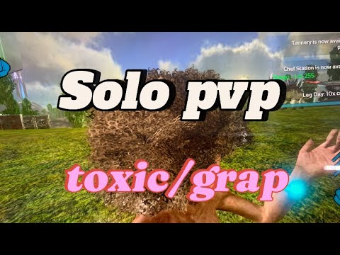 Solo vs Tribes Grap/toxic pvp #arkmobile #arkmobilepvp #arkmobileraid #arkpvp #arksurvivalevolved