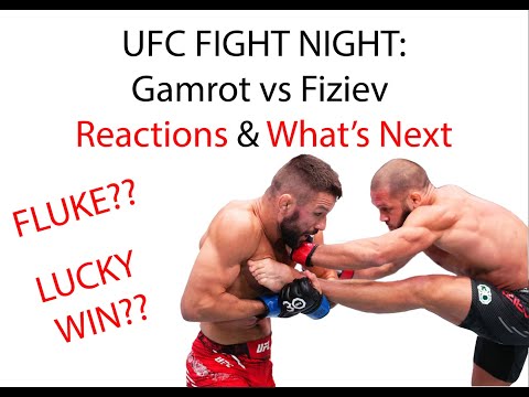 UFC Fight Night: Fiziev vs Gamrot REACTIONS & WHATS NEXT