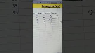 Calculation of Average In Excel|Computer with Jyotsna|Excel part 11| #computereducational #excel