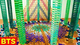1 month to build... but will it work?! (13,000 Dominoes)