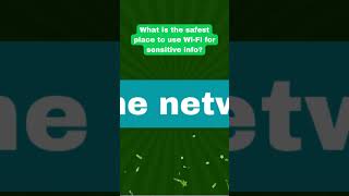 Wi-Fi Protector Alert! #shortvideo #cybersecurity #kidslearning #cyberaware #quiz #awareness