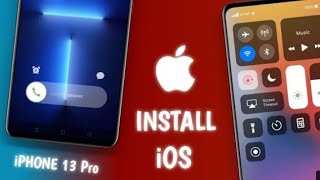 How To install IOS in Android 📱 phone apne android 📱 phone kids iPhone kaise Banaye ?