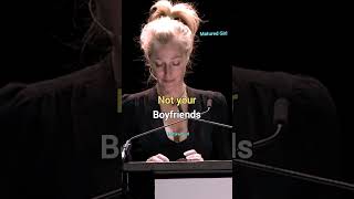 Follow your dreams,not your boyfriends by gillian anderson#shorts #gilliananderson