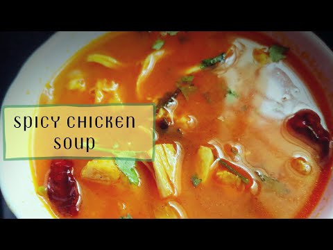 Spicy Chicken Soup | Chettinad Kozhi Rasam | South Indian Style Chicken Soup |கோழி ரசம்