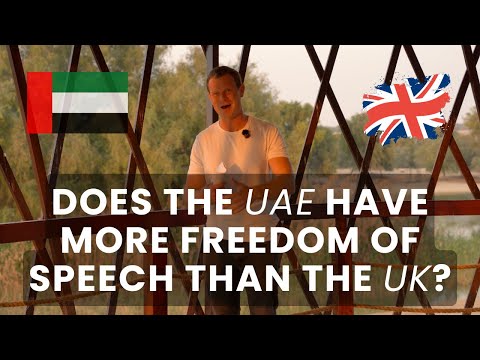 Does the UAE have more freedom of speech than the UK?