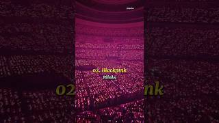 Top 10 Biggest Kpop Fandom 💜️ 2024 #shorts #top10 #blackpink #kpop #bts #twice #army #blink