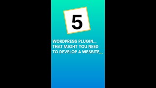 5 WordPress plugins for your WordPress website 2022-2023