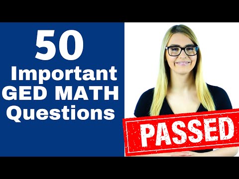 GED Math Test - Pass the GED with EASE - Important Questions