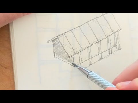 The Craft of Drawing: Exploring a 3D Architectural Sketch