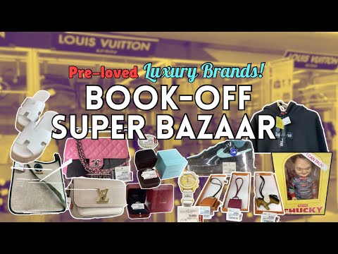 LIVING IN JAPAN 013 | Luxury Thrift Shopping | Book-Off Super Bazaar | Pre-loved Luxury