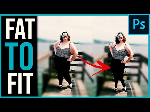 Just ONE Step from FAT to THIN | Photoshop makeover (हिंदी में)