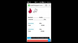 Movie downloading website