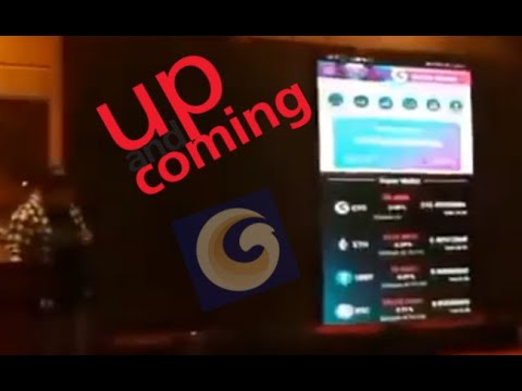 Ronald Aai Shows Crowd Upcoming Coins For Cloud Token Wallet.