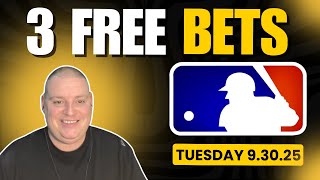 Craig's 3 Free Tuesday Betting Picks - 9/30/25 l MLB Picks, MLB Bets & MLB Predictions