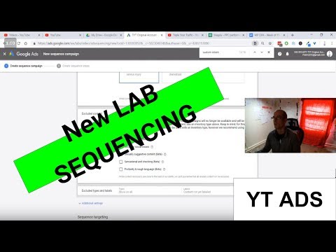 New LAB SEQUENCING Feature For YouTube ads REVEALED