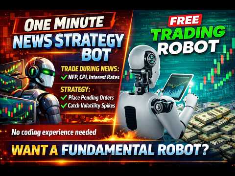 One Minute News Strategy Bot 🤖 (No Coding Needed) – High Profit Forex Strategy