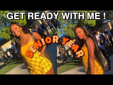 grwm: first day of school 2019 (SENIOR YEAR) | Sierra Aaliyah