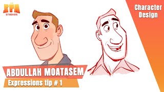 IMPROVE YOUR CHARACTER DESIGN EXPRESSIONS #1 | Abdullah Moatasem