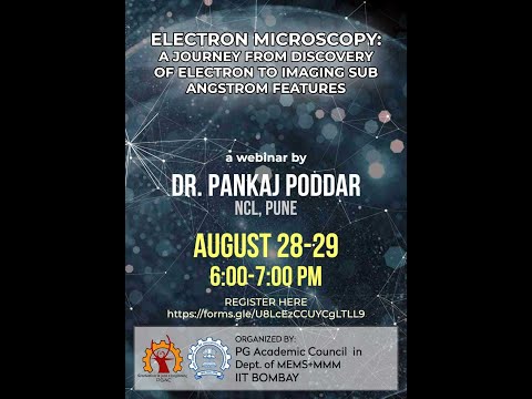 Electron Microscopy - Lecture 1