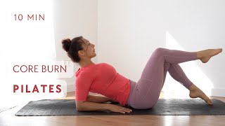 10-Min Intense Core Burn Pilates | Quick Abs & Deep Core Workout at Home | Strong & Toned Core