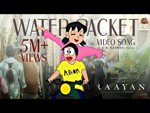 Raayan-Water packet song|AR Rahman|dhanush| doremon version in Tamil