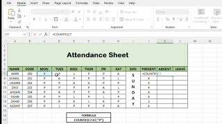 If you want to learn the complete format for making this sheet,do let me know in the comments.#excel