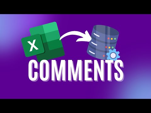 From Excel to SQL - Comments (-- and /**/)