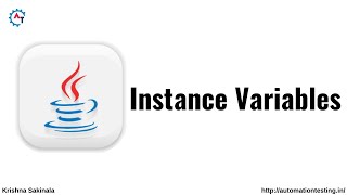 Instance Variables in Java | Java Tutorial For Beginners | Java Instance Variables |TypesofVariables
