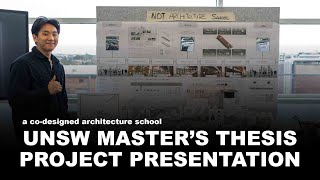 My Graduation Studio Final Presentation - A Co-designed Architecture School