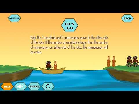 River Crossing IQ Answers Logic 2 #river #crossing #iq #logic2