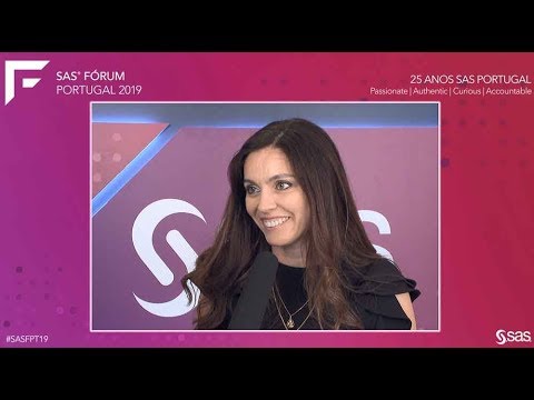 Sofia Lopes Portela, Presidente da ADSE em entrevista no SAS Fórum Portugal 2019.