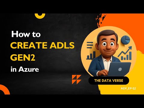 How to Create ADLS Gen2 in Azure Data Factory #azuredatafactory #etl